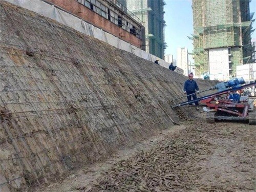黔东南建筑边坡支护